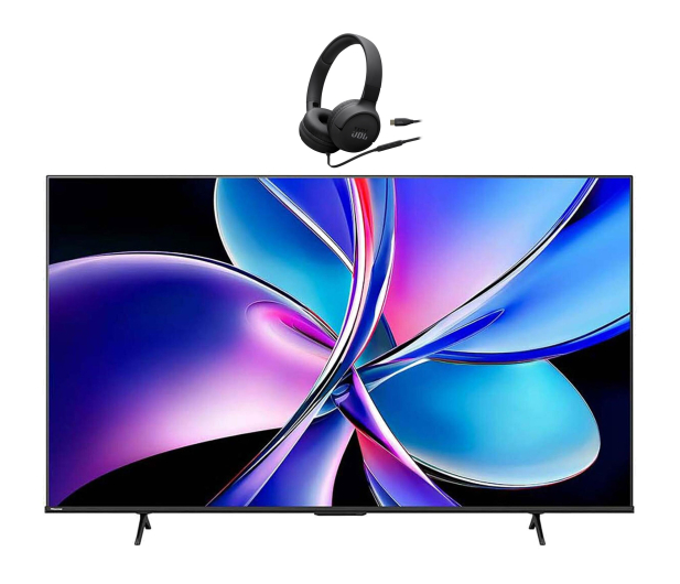 Hisense 50E7Q PRO 50" QLED 144 Hz 4K +SŁUCHAWKI NAUSZNE BT JBL TUNE - 1531998 - zdjęcie